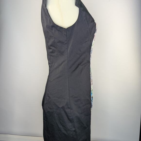 Bebe Black Multicolored Mini Dress Size S - Picture 2 of 9